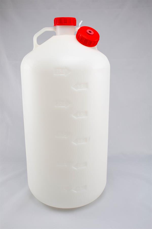 Vinballon uden hane, 25 liter