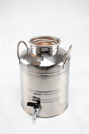 Rustfri ståltank, 10 liter