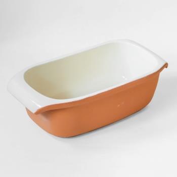 Terrastone® bageform i lertøj, glaseret indvendig. Kapacitet: 2,5 liter