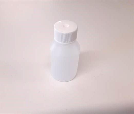 Prøveflaske / Lille opbevaringsflaske med tætsluttende låg, 50 ml, 5 stk