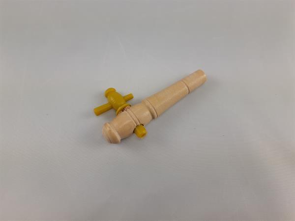 Tappehane i træ med studs af plast, dia. 13/18 mm, 3-16 liters tønde
