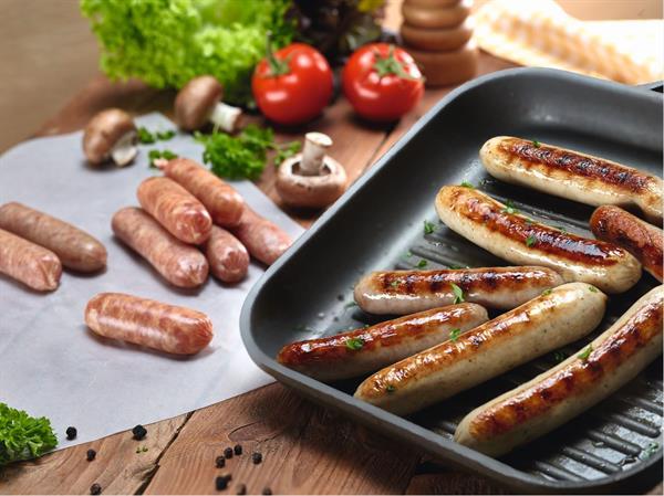 Kasvipohjainen keinokuori grilli- ja keittomakkaroille, halk. 21 mm, 4 rullaa (yhteensä 60,9 m)