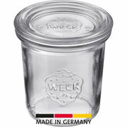 Weck glas med glaslåg, konisk, dia. 60 mm, 140 ml