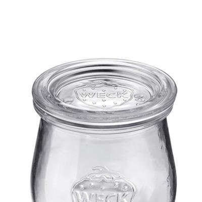 Weck-purkki lasikannella, tulppaaninmuotoinen, halk. 60 mm, 220 ml
