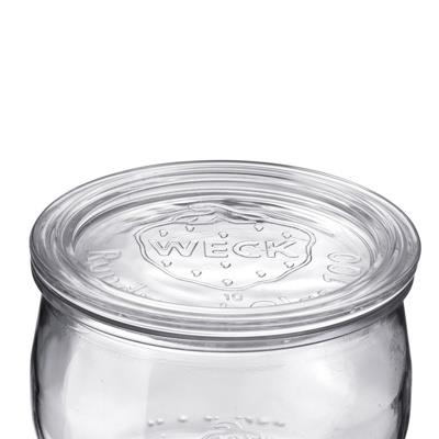 Weck-purkki lasikannella, tulppaaninmuotoinen, halk. 100 mm, 500 ml