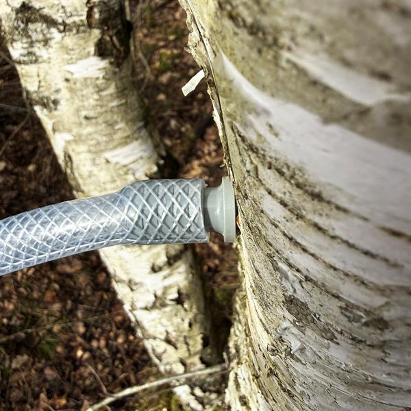 Laskuletku, 1 metri, ja muovinen laskuputki