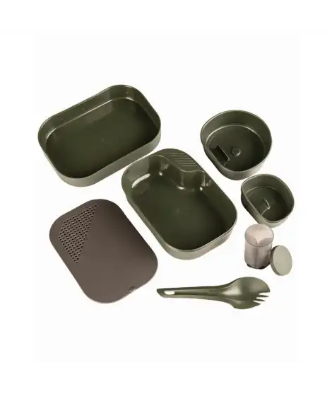 Ruokailusetti nuotioruokaan ja retkille – Wildo® Camp-A-Box Complete